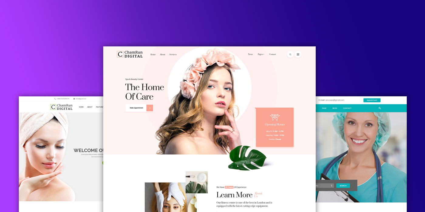 Health & beauty website